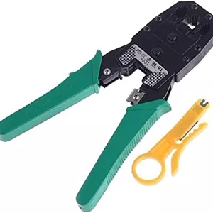 ابزار پرس کابل شبکه RJ45 RJ11 RJ12