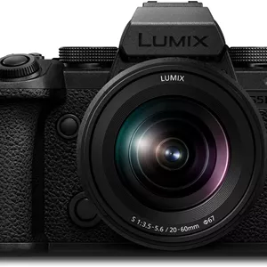 دوربین بدون آینه فول فریم پاناسونیک LUMIX S5IIX، ضبط نامحدود 6K/4K 10 بیتی، فوکوس خودکار هیبریدی فازی، Apple ProRes RAW & BRAW از طریق HDMI، ضبط USB-SSD، لرزشگیر دوگانه 5 محوره با لنز LUMIX 20-60mm