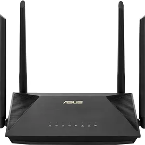 روتر دو بانده ASUS RT-AX52 WiFi 6 – سرعت 1800 مگابیت بر ثانیه، OFDMA و MU-MIMO، سازگار با AiMesh