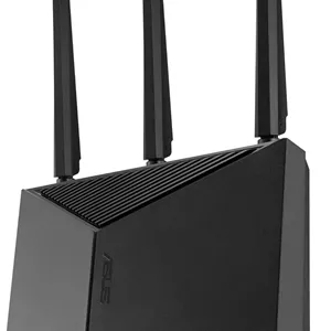 روتر وای فای 7 دو بانده ایسوس مدل RT-BE86U BE6800: پشتیبانی از 4096-QAM، MLO، تشخیص AI WAN، AiMesh، امنیت شبکه بدون نیاز به اشتراک و ویژگی های جامع VPN، Guest Network Pro - مشکی