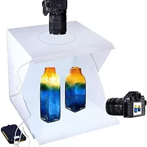 جعبه نور استودیویی متوسط ساتیام کرافت مناسب عکاسی محصول، عکاسی و کارهای DIY (یک عدد، 30 سانتی متر)
