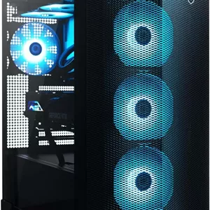 کامپیوتر گیمینگ MSI Aegis ZS2: پردازنده AMD R7-9800X3D، کارت گرافیک GeForce RTX 5080، حافظه رم 64GB DDR5، حافظه SSD 2TB M.2 NVMe، خنک کننده مایع، پورت USB Type C با توان 850W، آماده برای واقعیت مجازی، ویندوز 11 هوم: C9NVV-1276US