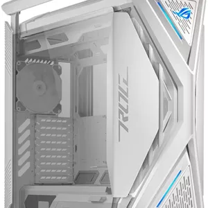 کیس کامپیوتر ایسوس ROG Hyperion GR701، پشتیبانی از دو رادیاتور 420 میلی‌متری، 4 عدد فن PWM 140 میلی‌متری، پنل‌های جانبی چرخشی، پشتیبانی یکپارچه از VGA و هاب ARGB، پنل جلویی با 2 پورت USB Type-C