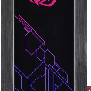 کیس کامپیوتر میان برج ایسوس ROG Strix Helios GX601 RGB مناسب برای مادربردهای تا EATX با پنل جلویی USB 3.1، شیشه حرارت دیده دودی، ساختار آلومینیومی و فولادی برس خورده و چهار فن کیس، مشکی