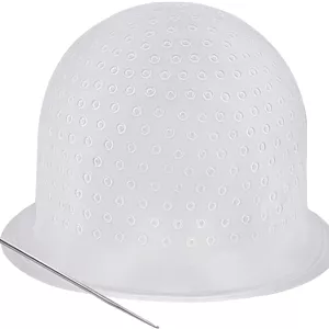 کلاه رنگ مو سیلیکونی S & S PRODUCTS حرفه ای برای هایلایت و رنگ کردن مو به همراه قلاب رنگ مو مناسب برای خانم ها و آقایان