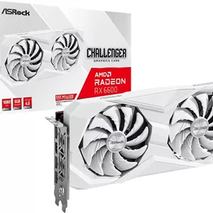 کارت گرافیک کامپیوتر ASRock RX6600 CLW 8G 7nm AMD Radeon RX 6600