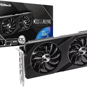 کارت گرافیک ASRock Intel Alchemist Arc 7 A750 Challenger D OC با 8 گیگابایت حافظه