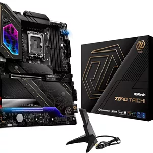 مادربرد ASRock Z890 Taichi سازگار با پردازنده Intel Core Ultra (LGA1851) چیپست Z890 DDR5 مادربرد ATX