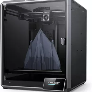 پرینتر سه بعدی FDM مدل OUNA K1 Max CoreXY با حجم ساخت بزرگ 300x300x300 میلی‌متر، سرعت چاپ 600 میلی‌متر بر ثانیه، هات‌اند با جریان بزرگ، LiDAR هوش مصنوعی داخلی و دوربین هوش مصنوعی، پشتیبانی از G-sensor هوشمند، پشتیبانی از تراز خودکار