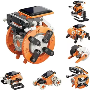 کیت ربات خورشیدی 7 در 1 – مجموعه آموزشی STEM، کیت آزمایش علمی DIY با انرژی خورشیدی، اسباب بازی یادگیری مهندسی خلاقانه برای پسران و دختران 8 تا 10 ساله - رنگ های مختلف