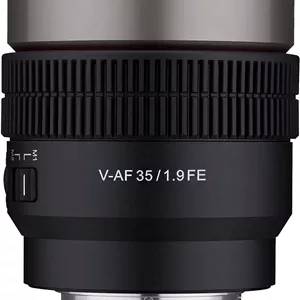 لنز سینمایی 35mm T1.9 فول فریم با فوکوس خودکار Samyang برای Sony E (SYCAF35-NEX)