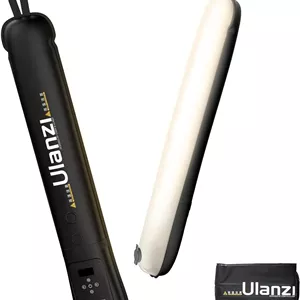 چراغ تیوب بادی قابل حمل ULANZI UA20، چراغ تیوب بادی 20 واتی، دو رنگ 2700-6500 کلوین، چراغ ویدئویی LED دستی، باتری 18 وات ساعت، قابل شارژ با USB-C، تیوب LED بادی ضد آب