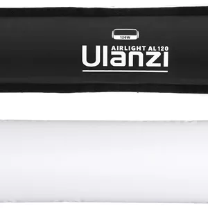 نور تیوب بادی قابل حمل 120 وات Ulanz i AL120 | چراغ ویدئویی LED مسافرتی سبک وزن بادی ضد آب دستی | 2700-6500K قابل شارژ Type-Cریموت | برای عکاسی، فیلمبرداری، کمپینگ 