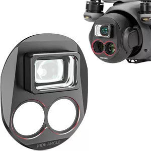 لنز واید STARTRC برای Mavic 4 Pro، لنز واید 110 درجه سازگار با لوازم جانبی DJI Mavic 4 Pro، اتصال مغناطیسی/پوشش چند لایه/شیشه اپتیکال