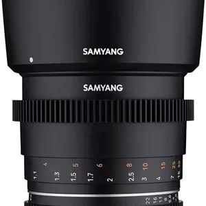 لنز سینمایی 85mm T1.5 MK2 Samyang VDSLR با فوکوس دستی برای Micro 4/3