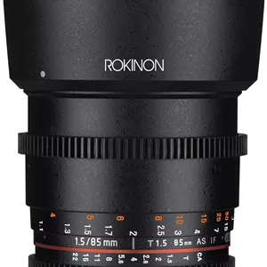 لنز سینمایی 85mm T1.5 AS IF UMC فول فریم Rokinon Cine DS DS85M-MFT برای Olympus و Panasonic Micro Four Thirds