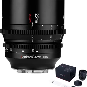 لنز سینمایی 25mm T1.05 با دهانه باز و فوکوس دستی 7artisans سازگار با دوربین های سونی E-Mount