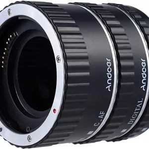 حلقه لوله افزایش طول ماکرو با فوکوس خودکار TTL مدل Morelian برای Canon EOS EF EF-S 60D 7D 5D II 550D قرمز 