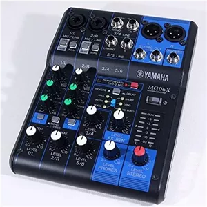 میکسر 6 کاناله جمع و جور یاماها MG06X، USB