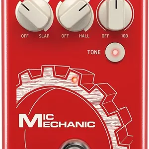 پدال افکت آوازی فوق العاده ساده تی سی هلیکون مدل MIC MECHANIC 2 با ریورب، اکو و تصحیح زیر و بم صدا