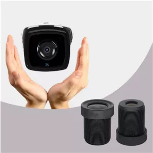 لنز دوربین مداربسته 8 میلی متری 720p F2.0، مانت M12، سفید