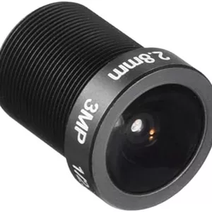 لنز دوربین مداربسته FPV با زاویه دید گسترده، 2.8 میلی‌متر، 3 مگاپیکسل، F2.0 برای دوربین CCD