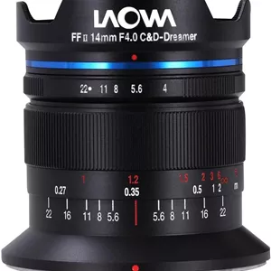 لنز Laowa Venus 14mm f/4 FF RL Zero-D برای نیکون Z
