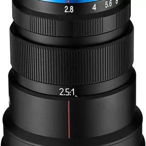 لنز پرایم دوربین فول فریم Laowa Venus 25mm f/2.8 2.5-5X Ultra-Macro Nikon F، مشکی