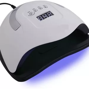 دستگاه خشک کن لاک ناخن REHOOF با لامپ LED UV و 36 عدد LED برای مانیکور، خشک کن لاک ژل ناخن، دارای سنسور خودکار، ابزار مانیکور، سبک و آسان برای استفاده (رنگ: SUN X7 MAX، سایز: 1)