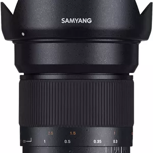 لنز 24 میلی‌متری Samyang با دیافراگم F1.4 و فوکوس دستی برای Pentax