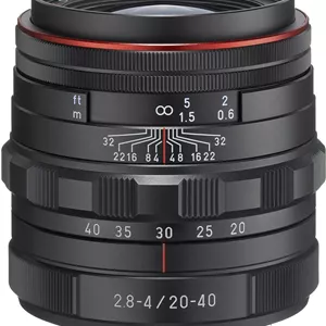 لنز پنتاکس HD DA 20-40mm f/2.8-4.0 ED - مشکی
