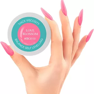 ژل کاشت ناخن برانسون، ژل بیلدر UV استتار، ژل تراز کننده متعادل، سیستم ژل کاشت ناخن UV LED، ژل مانیکور، ژل رابر 30 میلی لیتر LOVE BLOSSOM BG010