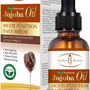 سرم صورت چند منظوره روغن آرگان، کرچک، جوجوبا و درخت چای آیچون بیوتی، ترمیم کننده طبیعی، مرطوب کننده و ضد لک 30 میلی لیتر (روغن جوجوبا)