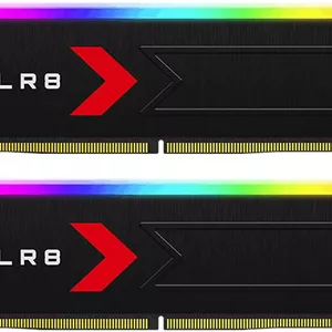 کیت حافظه دسکتاپ PNY XLR8 Gaming 32GB (2x16GB) DDR5 RGB، سرعت 6000 مگاهرتز، تاخیر CL36 CAS، ولتاژ 1.35، پشتیبانی از XMP 3.0 | MD32GK2D5600036XRGB