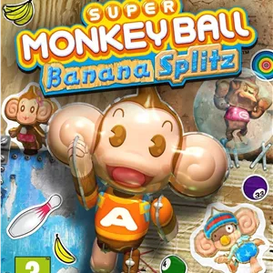 بازی سگا PS VITA SUPER MONKEY BALL BANANA SPLITZ