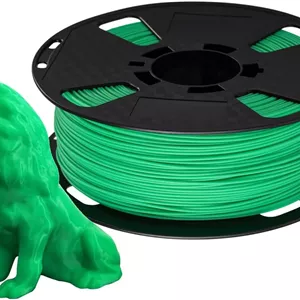 فیلامنت پرینتر سه بعدی PLA Max CC3D، رنگ سبز یشمی، قطر 1.75 میلی متر، وزن 1 کیلوگرم، متریال پرینت سه بعدی FDM، PLA Pro، رنگ سبز یشمی