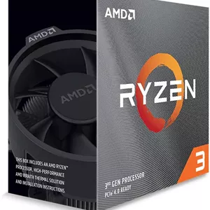 پردازنده دسکتاپ AMD Ryzen 3 3300X با 4 هسته و 8 رشته به همراه خنک کننده Wraith Stealth