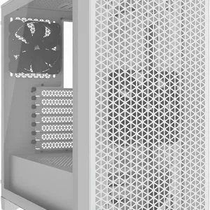 کیس کامپیوتر میدتاور کرسیر 3000D Airflow – فن های 3 پین – پشتیبانی از کارت گرافیک چهار اسلات – قابلیت نصب تا 8 فن 120 میلی متری – طراحی با جریان هوای بالا – سفید