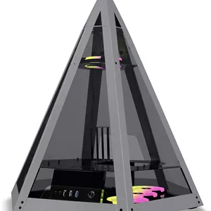 کیس کامپیوتر گیمینگ KEDIERS مدل Diamond Pyramid ATX C600