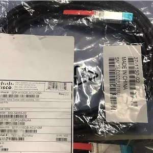 کابل شبکه سیسکو Twinax مدل Sfp-h10gb-acu10m= - Twinaxial - طول 10 متر - Sfp  (بازسازی شده)