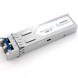 ماژول فرستنده و گیرنده Axiom SFP-GE-LX-SM1310-A-AX SFP (Mini-GBIC) (معادل: HC3 SFP-GE-LX-SM1310-A) - GigE - 1000Base-LX - LC Single-Mode - تا 10 کیلومتر - 1310 نانومتر Huawei Flexible Inte