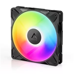فن премиум قدرتمند ARCTIC P14 Pro A-RGB (مشکی)، فن PWM ۱۴۰ میلی‌متری با کابل Y، ۴۰۰-۲۵۰۰ دور در دقیقه، ۰ دور در دقیقه 