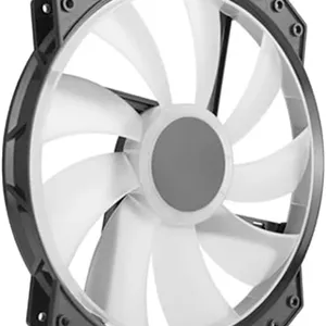 فن ورودی هوای خنک کننده مستر MF200R RGB - 200 میلی متری با کیفیت عالی، بی صدا و با جریان هوای بالا برای کیس کامپیوتر (R4-200R-08FC-R1)