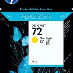 کارتریج جوهر زرد اصلی HP 72 با حجم 69 میلی لیتر | C9400A