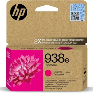 کارتریج جوهر اصلی ارغوانی HP 938e EvoMore مدل 4S6Y0PE سازگار با HP Officejet Pro 9720, 9730, 9120, 9120b, 9110b, 9130, 9130b