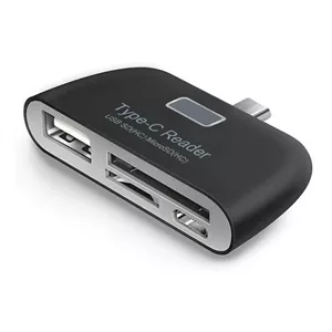 آداپتور کارت خوان 4 در 1 Type-C با قابلیت USB/TF/SD و OTG