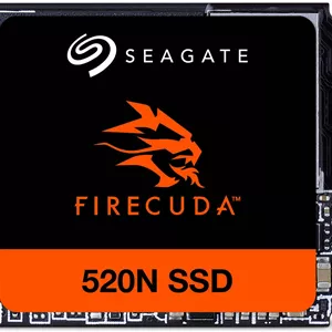 حافظه اس اس دی داخلی سیگیت FireCuda 520N، ظرفیت 1 ترابایت، فرم فاکتور M.2 2230-S2، رابط PCIe Gen4 x4 NVMe 1.4، سرعت خواندن تا 4800 و نوشتن 4700، 1.8M MTBF، 600 TBW، مشکی | ZP1024GV3A002