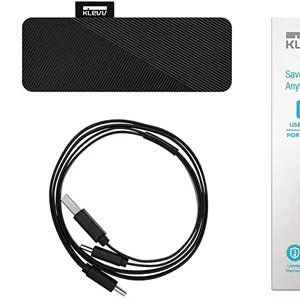 اس اس دی اکسترنال قابل حمل Klevv R1 با ظرفیت 1 ترابایت، رابط USB 3.2 Gen2 (10Gb/s)، سرعت خواندن و نوشتن 1000 مگابایت بر ثانیه، کانکتورهای USB Type-C به C | K01TBPSSU2-PR1