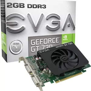 کارت گرافیک EVGA GeForce GT 730 2GB 02G-P3-2738-KR