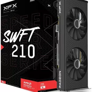 کارت گرافیک گیمینگ XFX Speedster SWFT210 Radeon RX 7800XT با 16 گیگابایت GDDR6 HDMI 3xDP، AMD RDNA 3 RX-78TSWFTFA
